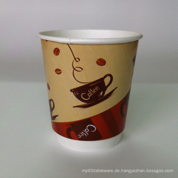 12oz Doppelte Wand Hot Paper Kaffeetasse